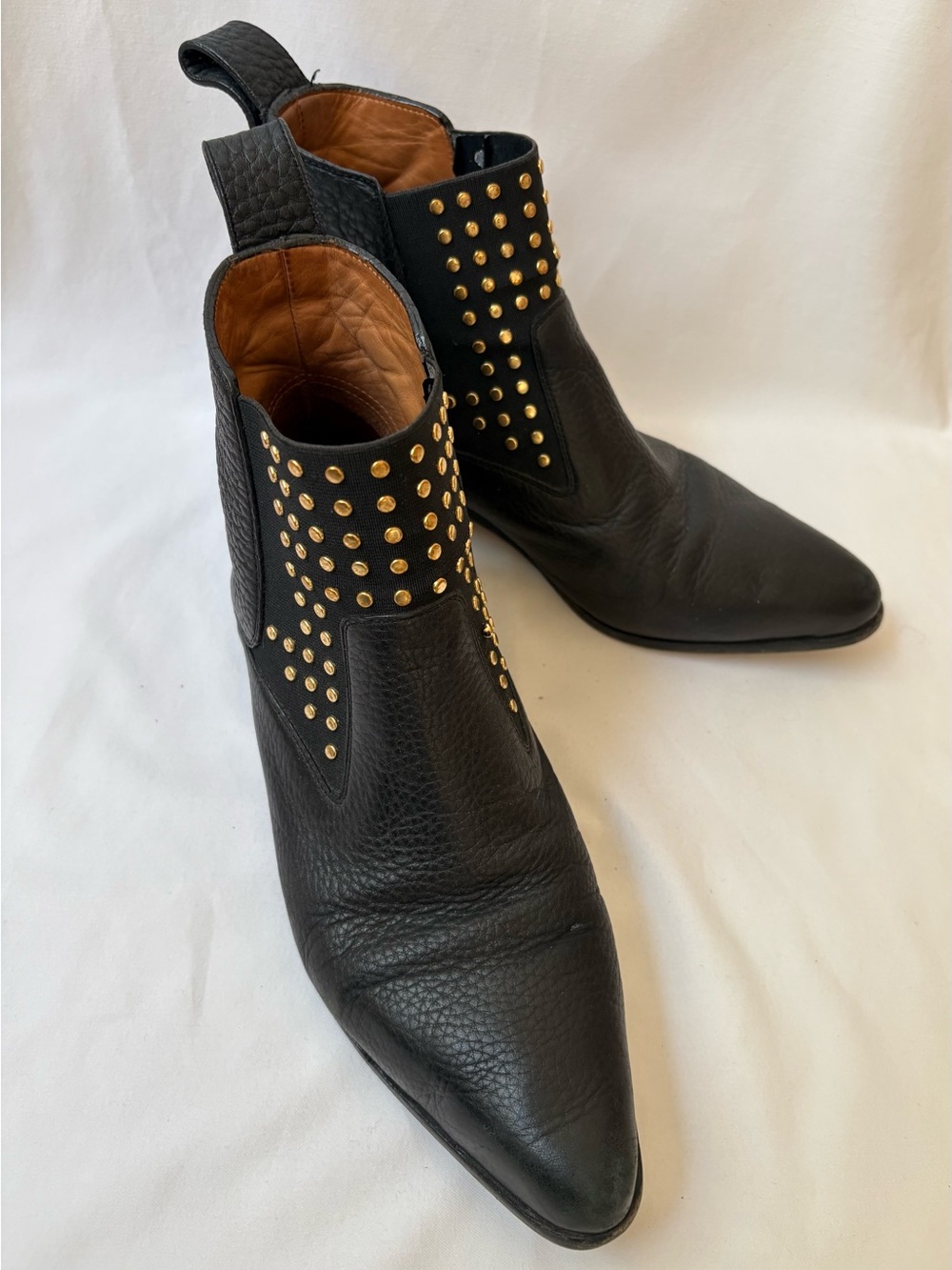 Authentic Chloe Studded Ankle Boots